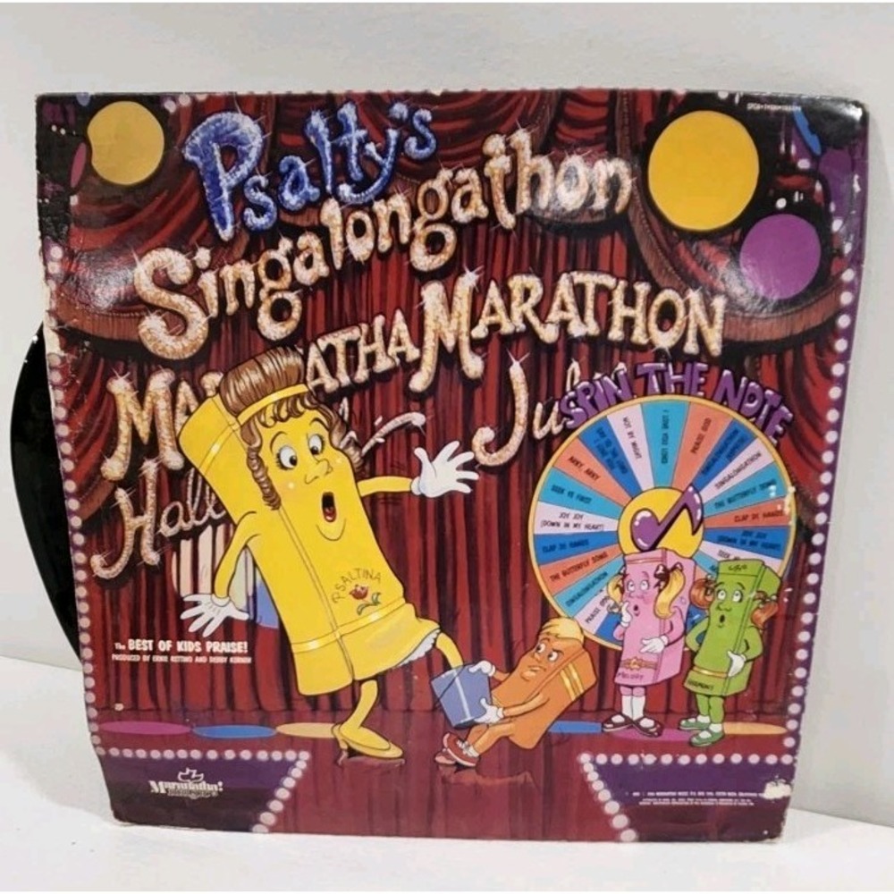 Psalty‎ - Psalty's Singalongathon Maranatha Marathon Hallelujah Jubilee ...LP
